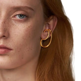 Irregular Line Ear Cuff Earrings